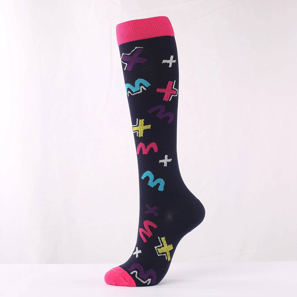 
                  
                    Compression Socks Varicose Veins Diabetes Pregnancy Knee Elastic Socks Outdoor Marathon Cycling Exercise Mountaineering Socks
                  
                