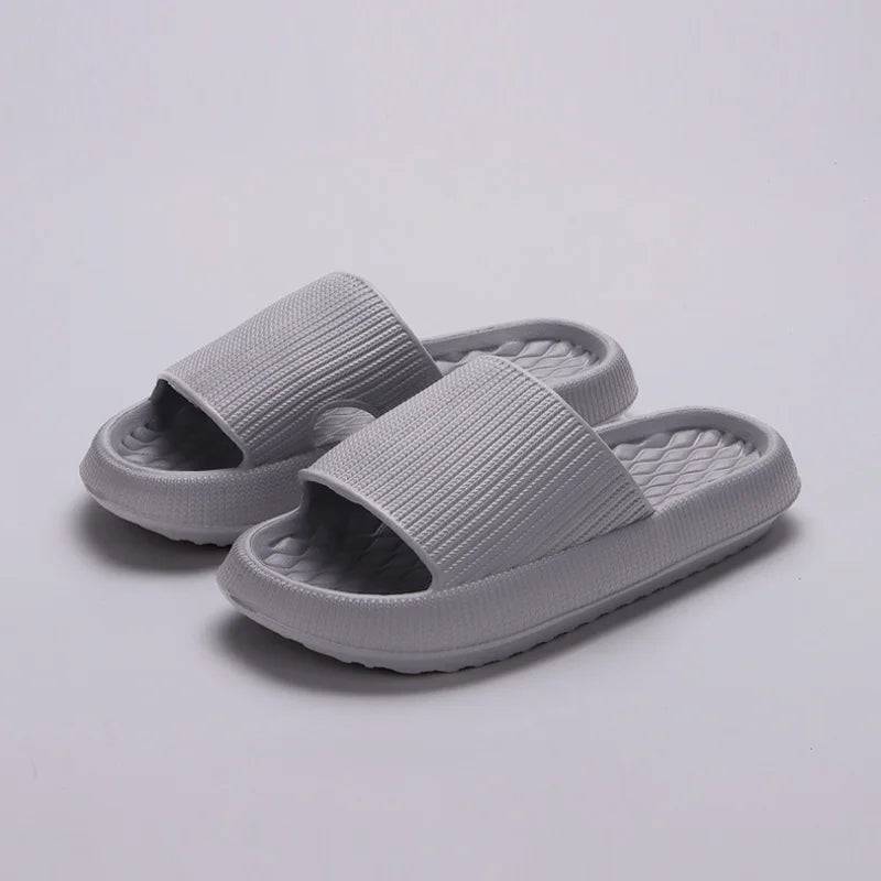 
                  
                    Women Thick Platform Cloud Slippers Eva Cfortable Non-Slip Home Slides Women Summer Lightweight Soft Sole Sandals Flip Flops
                  
                