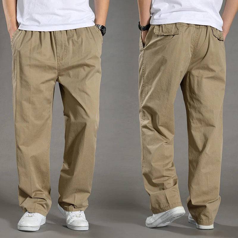 
                  
                    H.Aic S Men's Cargo Pants Summer Spring Cotton Work Wear New In Large Size 6XL Casual Joggers Sweatpants Autumn Trousers
                  
                