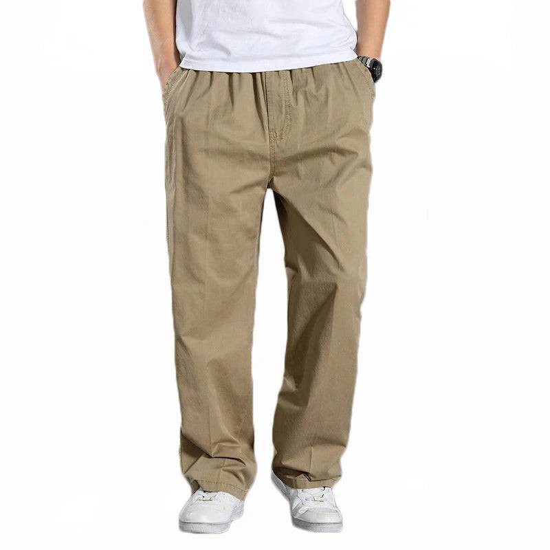 
                  
                    H.Aic S Men's Cargo Pants Summer Spring Cotton Work Wear New In Large Size 6XL Casual Joggers Sweatpants Autumn Trousers
                  
                