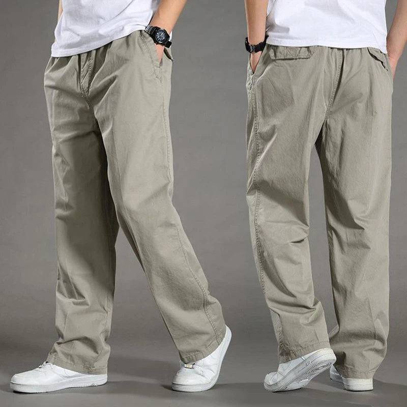 
                  
                    H.Aic S Men's Cargo Pants Summer Spring Cotton Work Wear New In Large Size 6XL Casual Joggers Sweatpants Autumn Trousers
                  
                