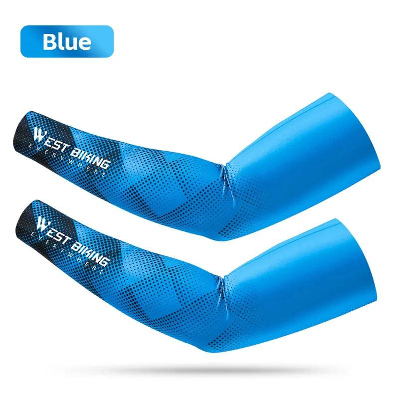 
                  
                    WEST BIKING Seamless Cycling Arm Sleeves Ice Silk UV Protection Sports Running Fitness Breathable Cool Summer Bike Arm Sleeves
                  
                