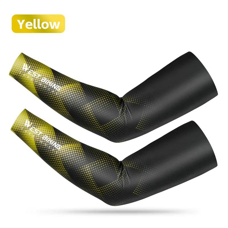 
                  
                    WEST BIKING Seamless Cycling Arm Sleeves Ice Silk UV Protection Sports Running Fitness Breathable Cool Summer Bike Arm Sleeves
                  
                