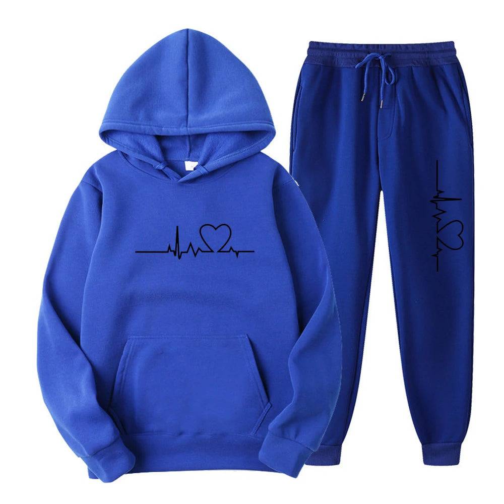 
                  
                    Men's Sets Casual Hooded Jackets Fashion Male Set Warm Tracksuit Sportswear Hoodies+Pants Sets Coat Jacket Men Long Sweatshirt
                  
                