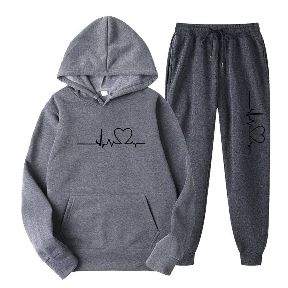 
                  
                    Men's Sets Casual Hooded Jackets Fashion Male Set Warm Tracksuit Sportswear Hoodies+Pants Sets Coat Jacket Men Long Sweatshirt
                  
                