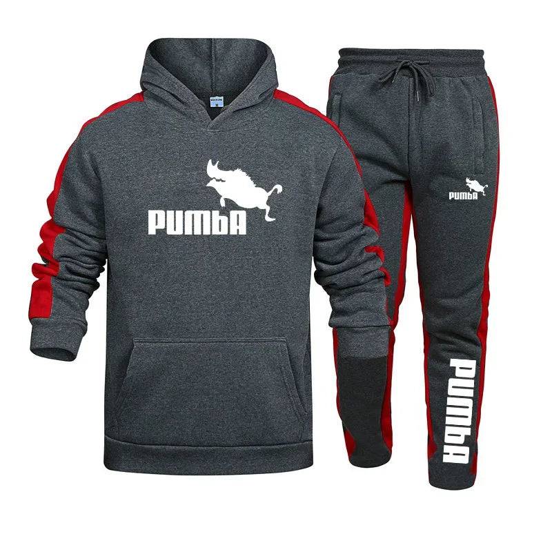 
                  
                    Mens Tracksuit Hooded Sweatshirts and Jogger Pants High Quality Gym Outfits Autumn Winter Casual Sports Hoodie Set 2023 Hot Sale
                  
                