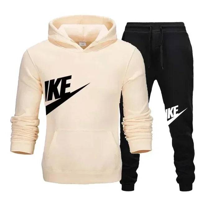 
                  
                    2024 Spring Brand Men Hoodies Sweatshirt+Sweatpants Suit Autumn Winter Warm Tracksuit Sets Men's Hooded Outwear
                  
                