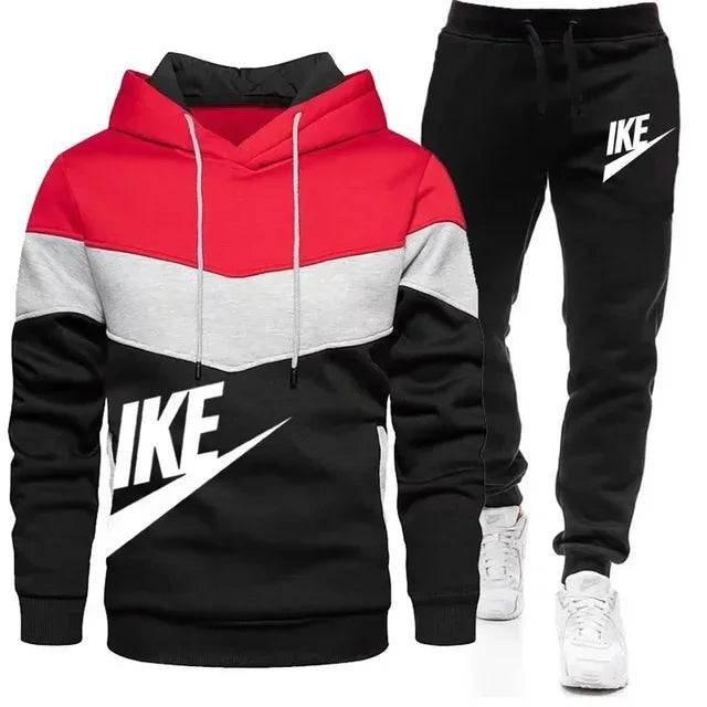 
                  
                    2024 New Men's Autumn Winter Sets Zipper Hoodie+Pants Pieces Casual Tracksuit Male Sportswear  Clothing
                  
                