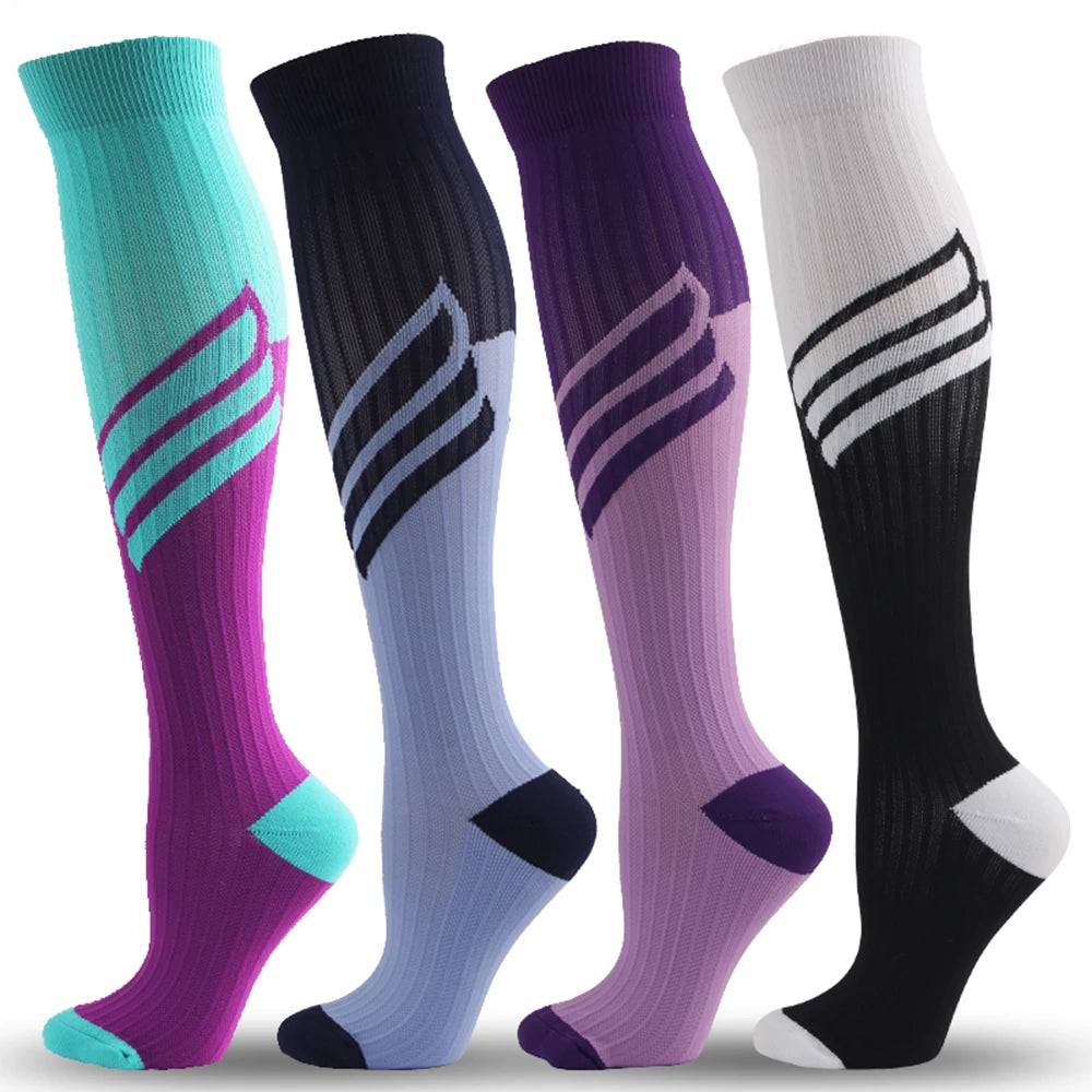 
                  
                    3/4/5/6 High Compression Socks Suitable Various Intravenous Socks Men Women Outdoor Sports Knee Sports Socks Circulation Cycling
                  
                