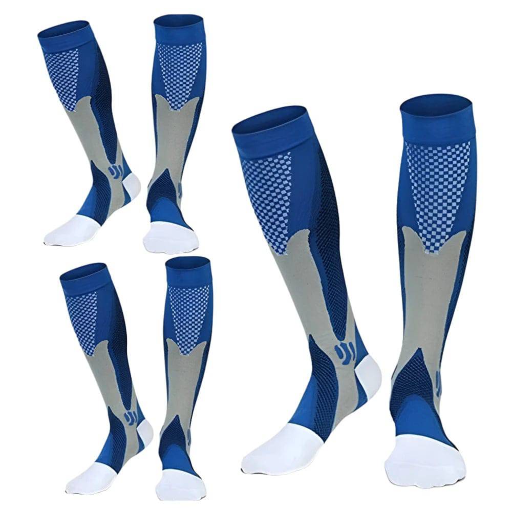 3 Pairs Sports Socks Compression Socks Men Medical Treatment 20-30 Mmhg Running Basketball Diabetes Circulation Elastic Socks