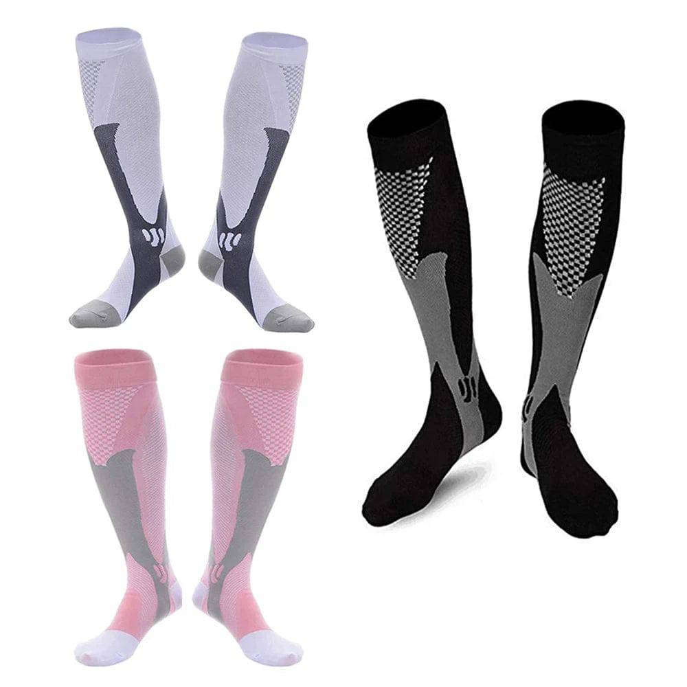 
                  
                    3 Pairs Sports Socks Compression Socks Men Medical Treatment 20-30 Mmhg Running Basketball Diabetes Circulation Elastic Socks
                  
                