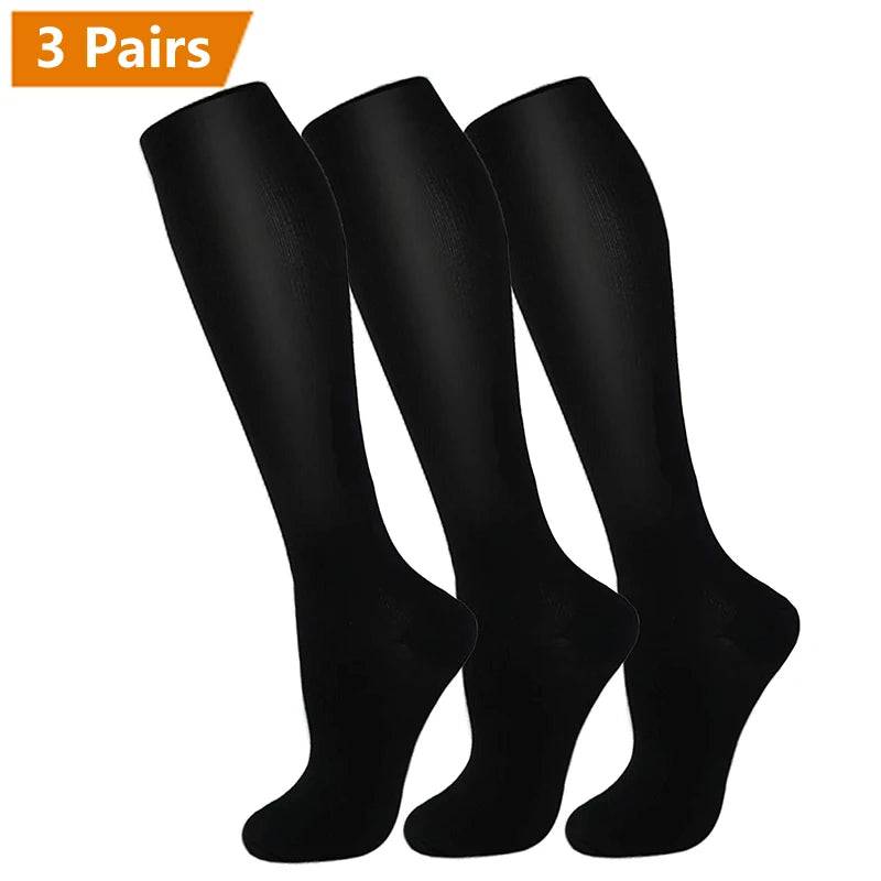 
                  
                    3 Pairs Compression Socks Men Varicose Veins Running Basketball Football Natural Hiking Sports Socks Medical Pregnancy Diabetes
                  
                