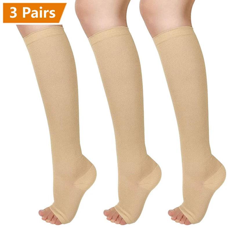 
                  
                    3 Pairs Compression Socks Men Varicose Veins Running Basketball Football Natural Hiking Sports Socks Medical Pregnancy Diabetes
                  
                